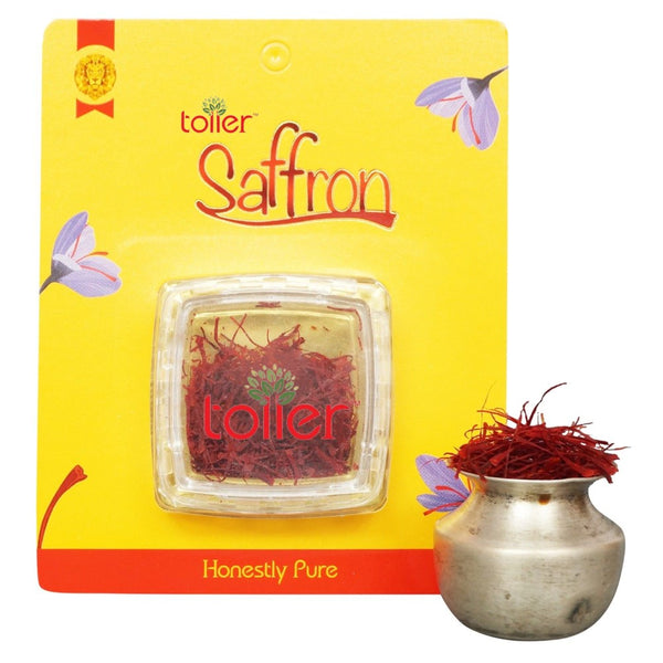 toller saffron 1 gram blister card